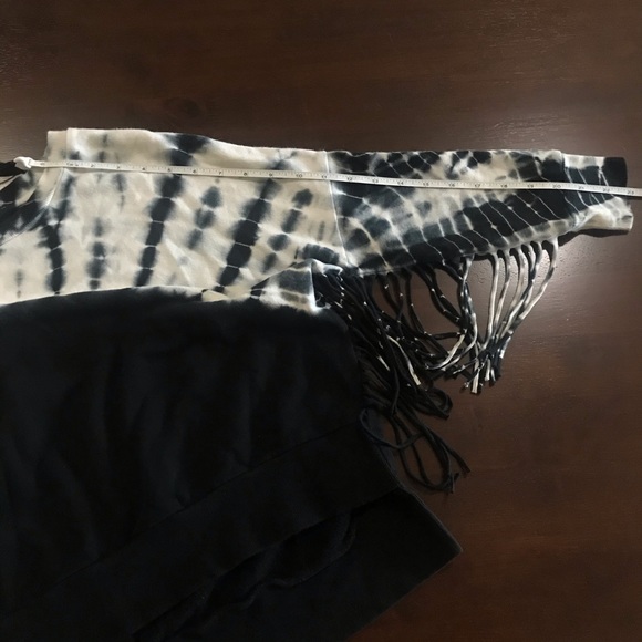 AMUSE SOCIETY Fringe Tie-Dye Sweatshirt - Picture 7 of 8